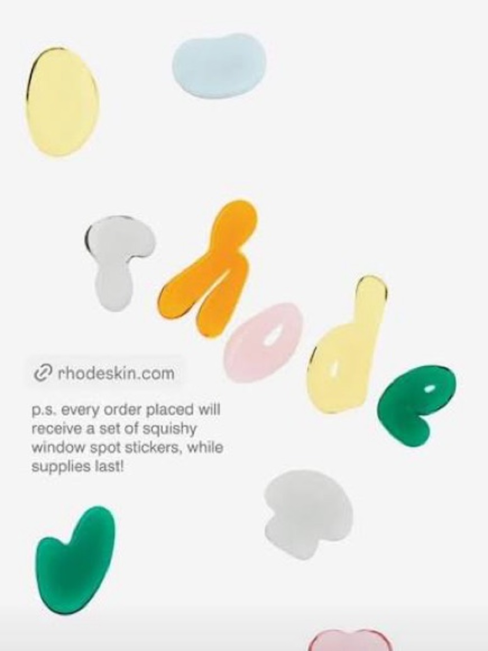 Rhode Window Stickers- new in package